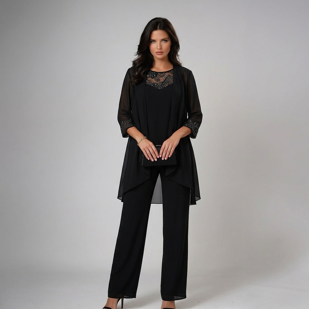 Nevaeh™ | Ensemble Trois Pièces Élégant Occasion