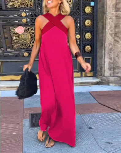 Quirine™ | Robe Maxi à Devant Enveloppé