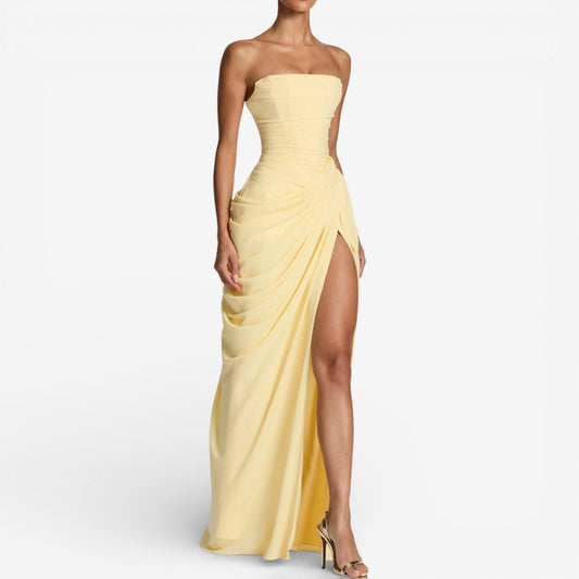 Angelina™ Robe longue sans bretelles