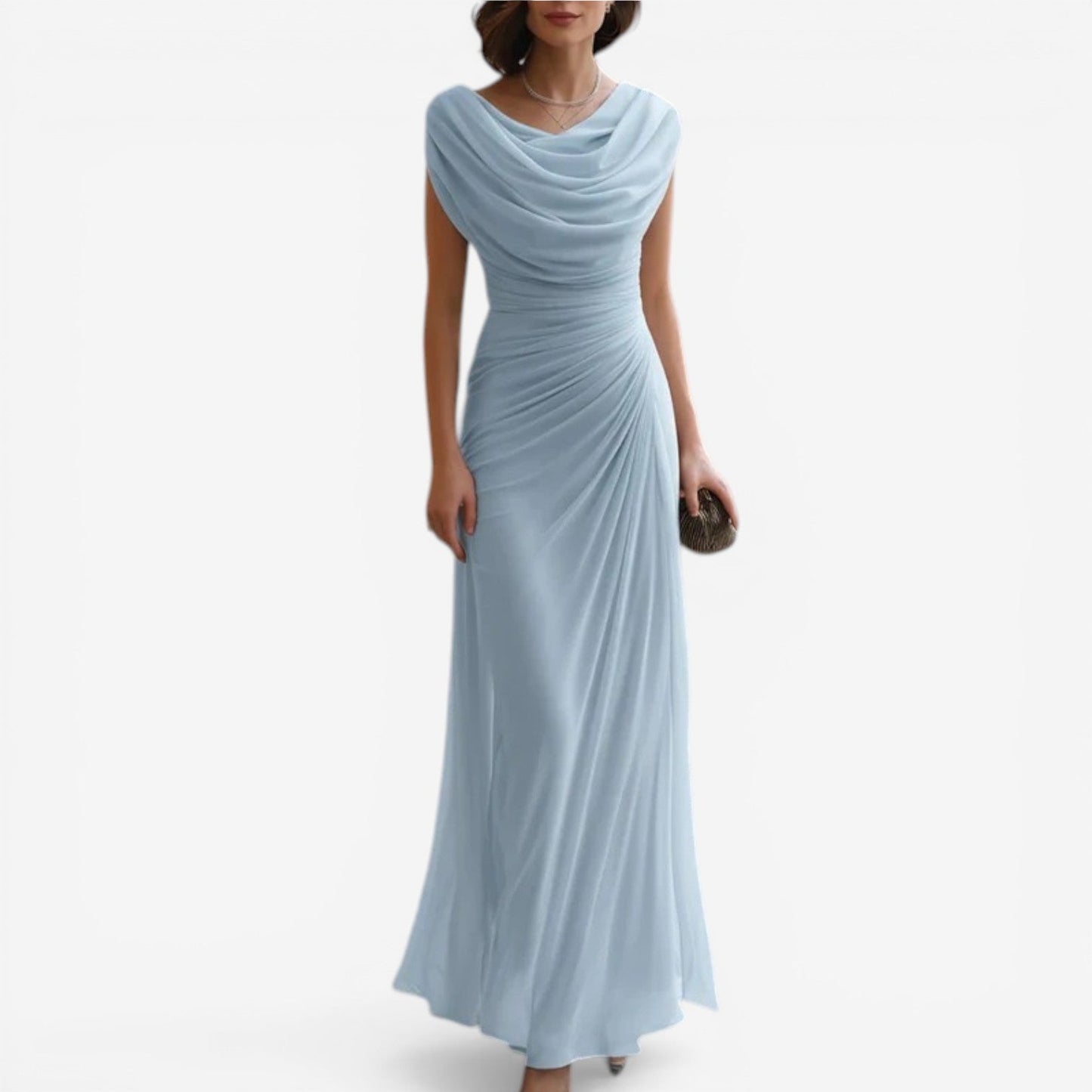 Charmaine™ Robe longue plissée
