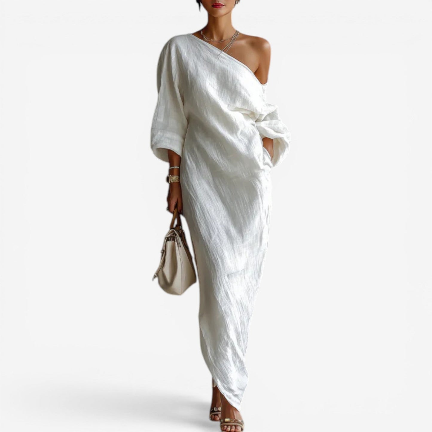 Aubrey™ Robe à épaule unique