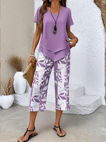 Isla™ | Effortless Botanical Two-Piece Set