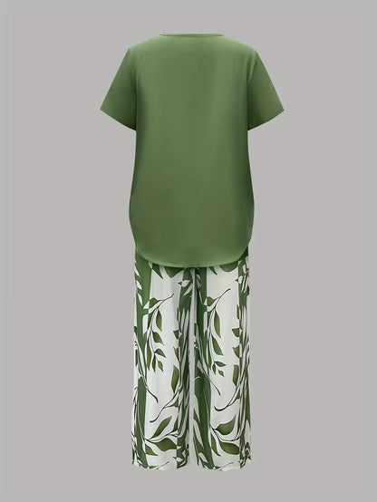 Isla™ | Effortless Botanical Two-Piece Set