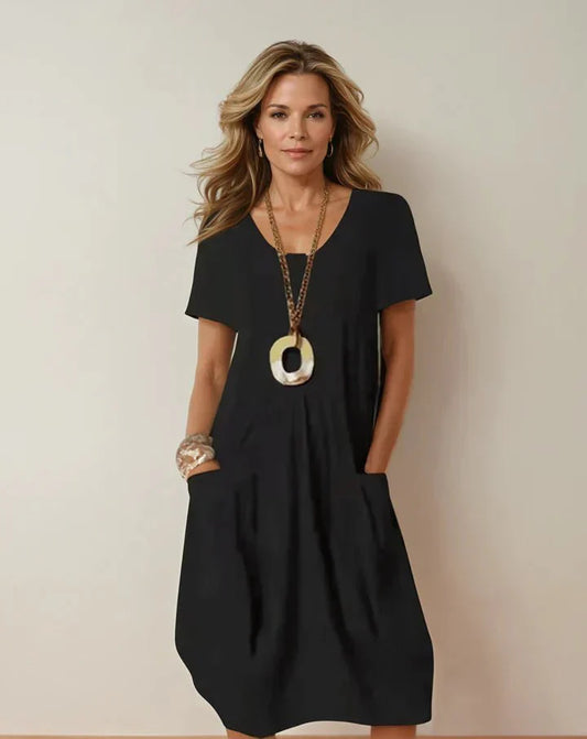 Cassidy™ | Soft Casual Flow Dress
