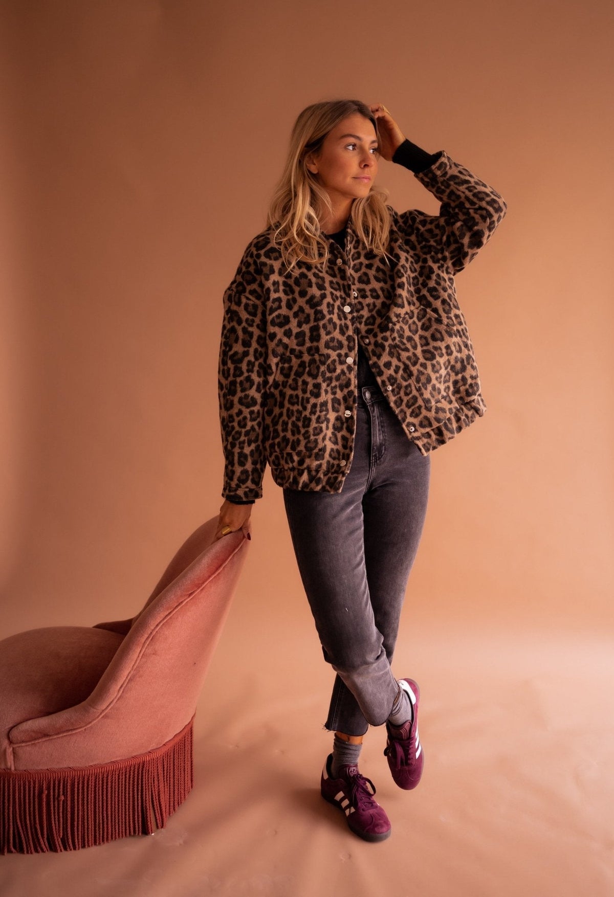 Florienne™ | Trendy leopard jacket