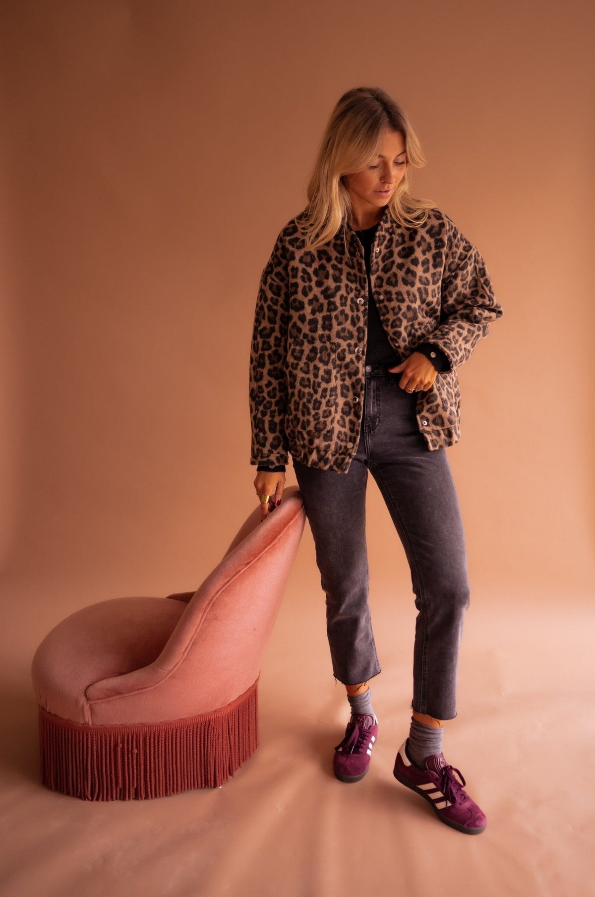 Florienne™ | Trendy leopard jacket