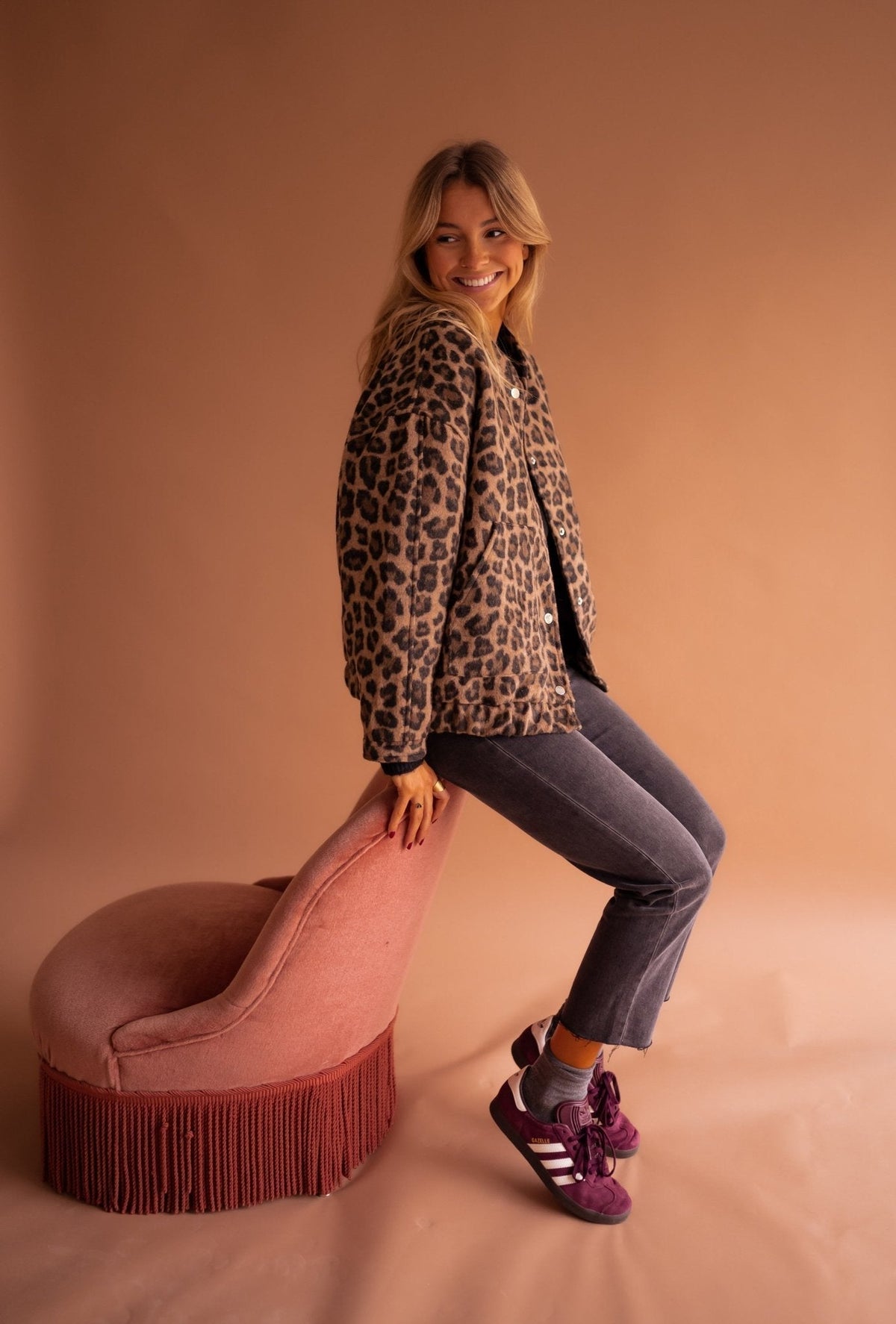 Florienne™ | Trendy leopard jacket