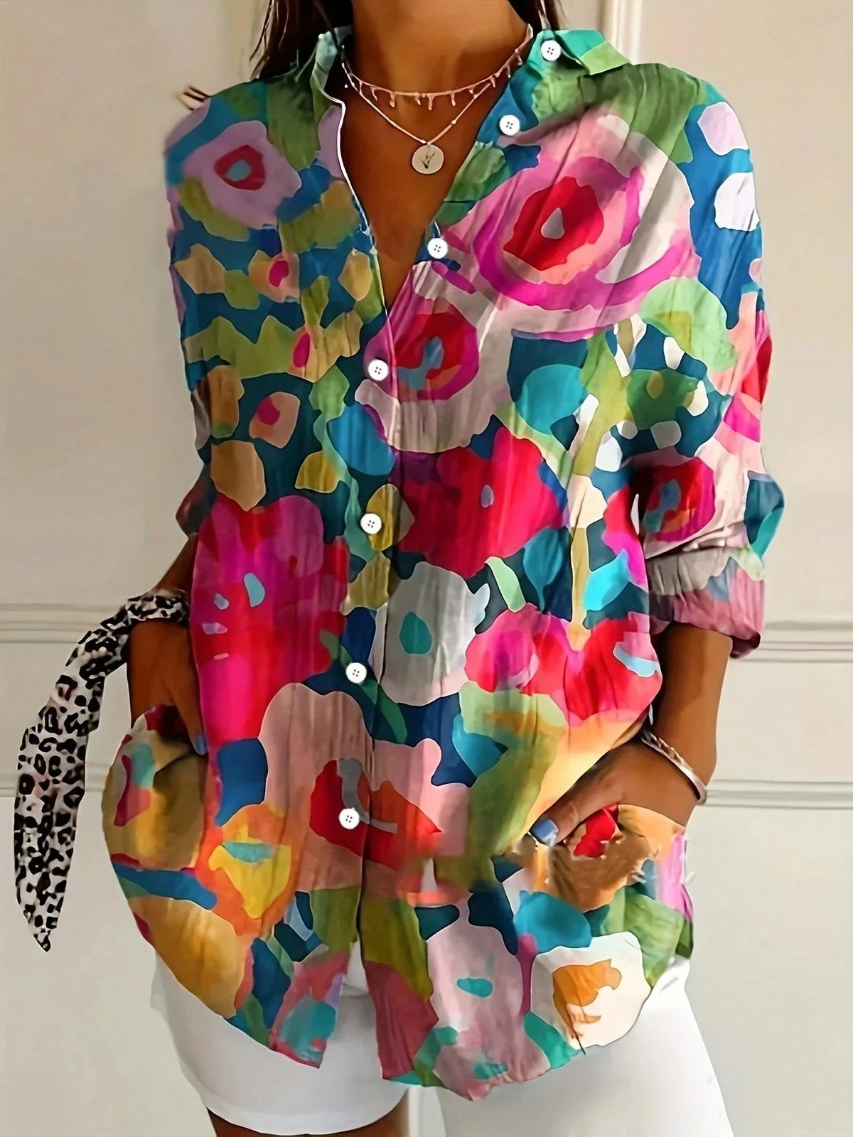 MysaBelle™ | Dynamic Colorwave Top