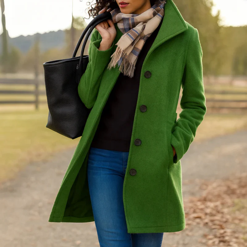 Colette | Classic Button Coat