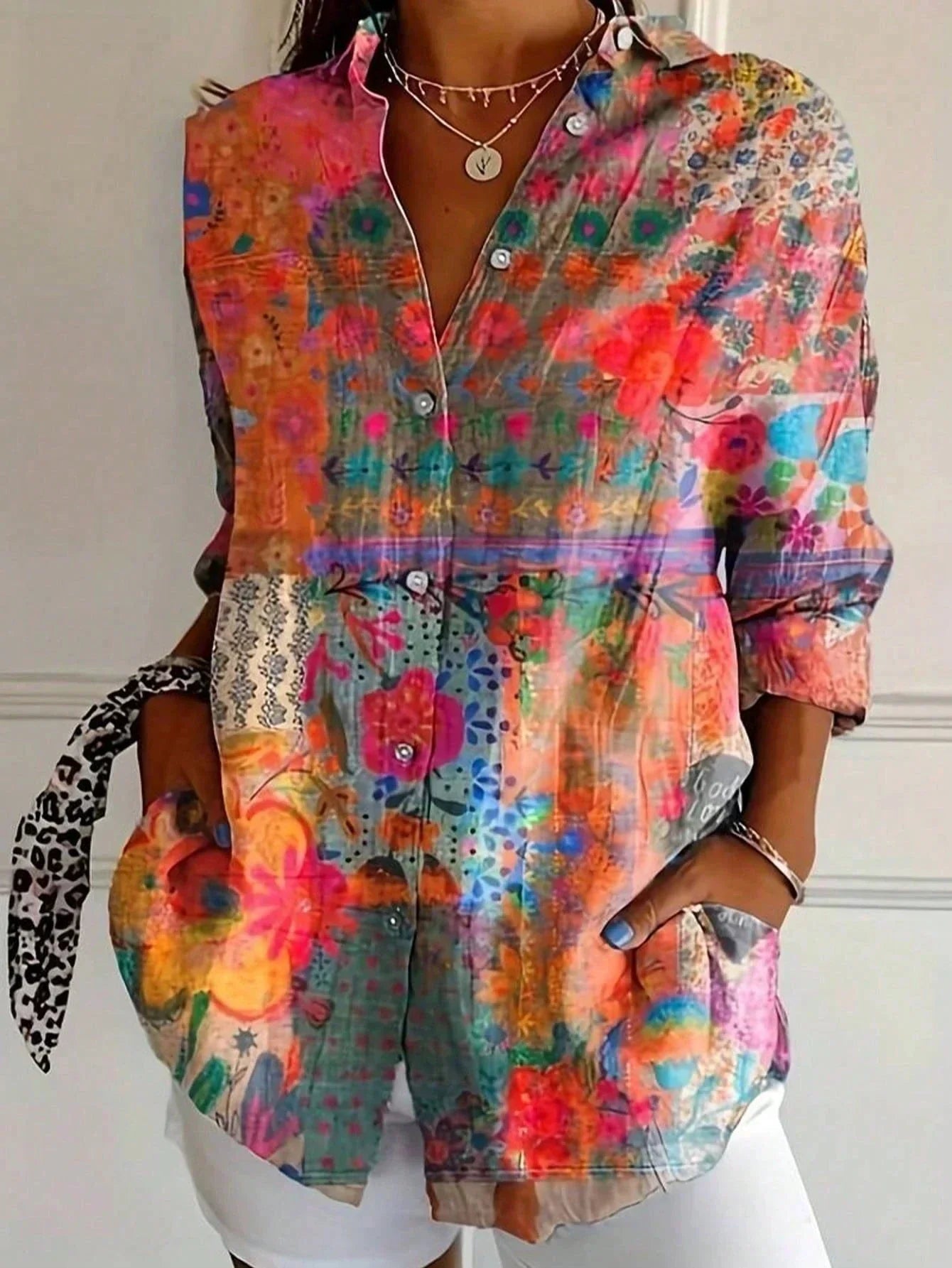 MysaBelle™ | Dynamic Colorwave Top