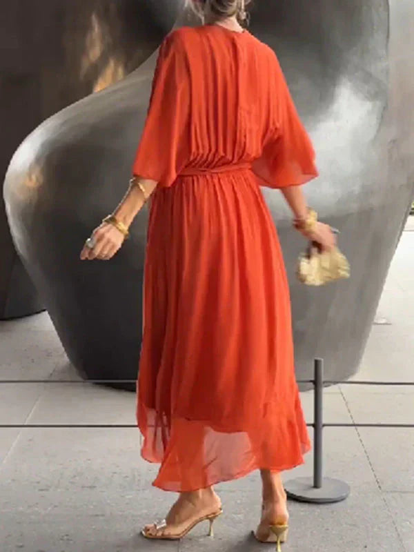 Avalon | Dress with V-Neckline