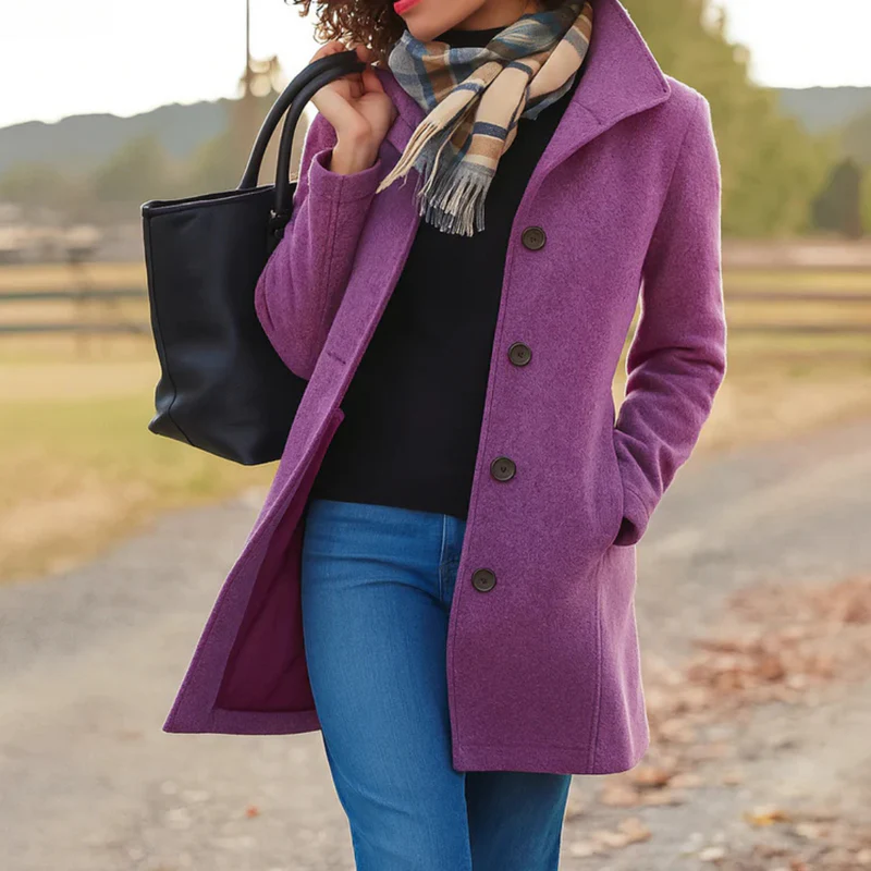 Colette | Classic Button Coat