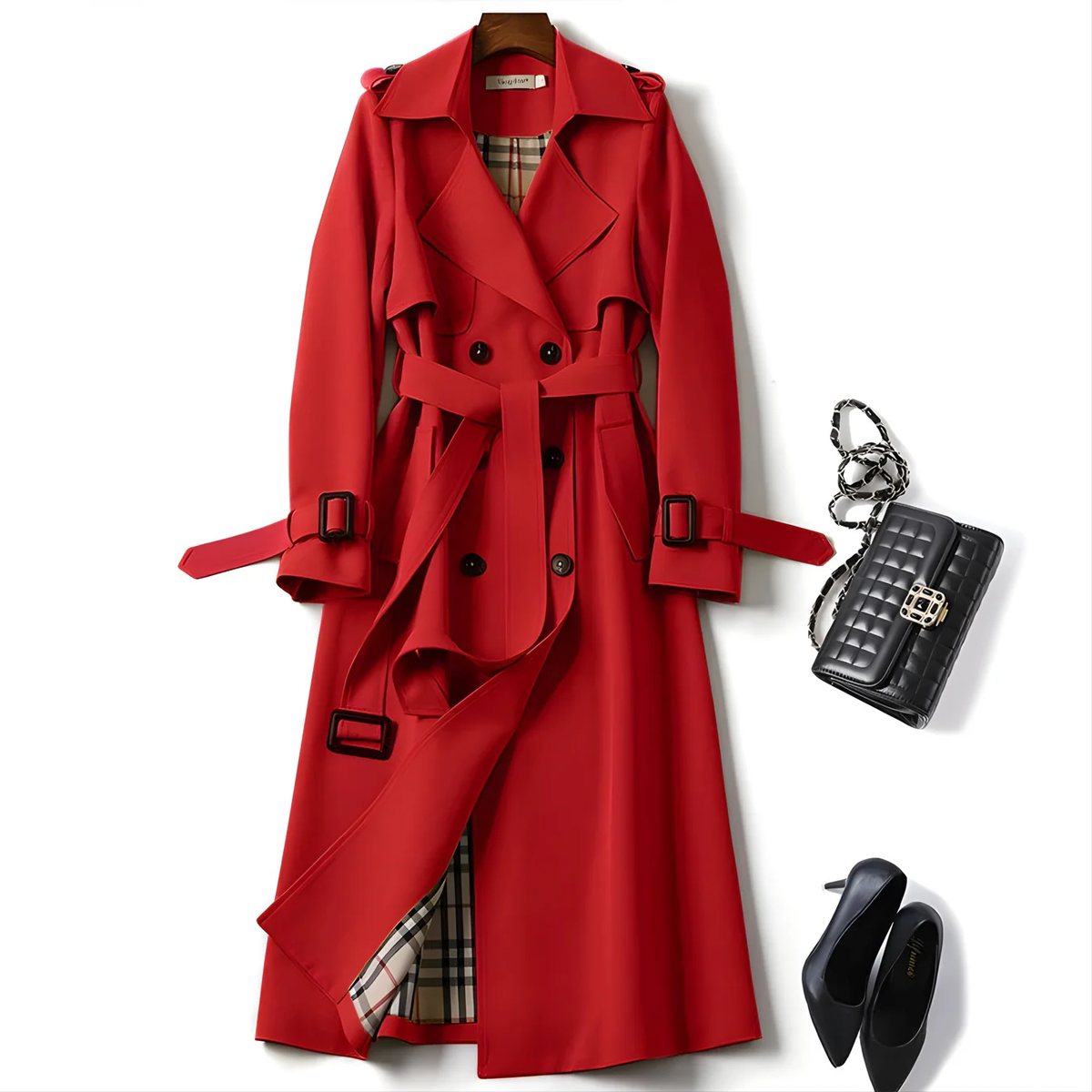 Liora™ | Elegant Trench Coat