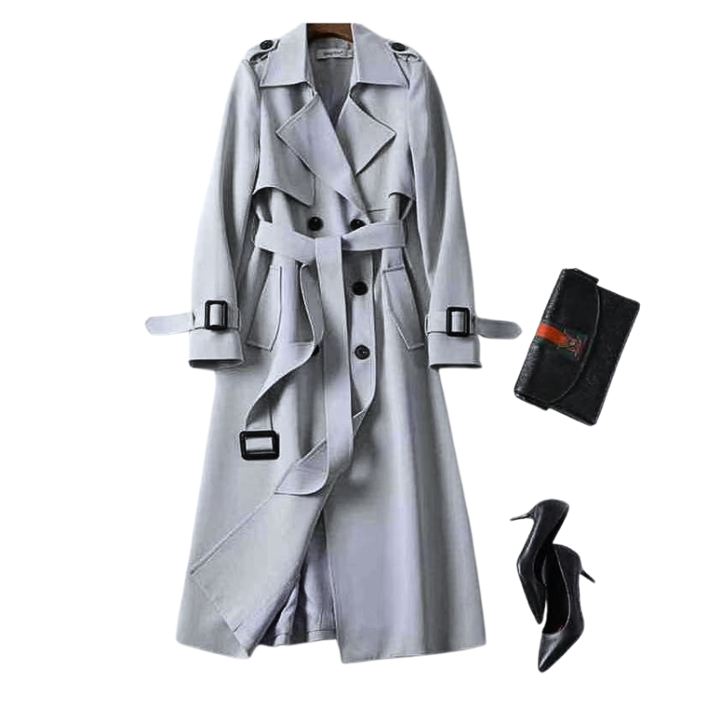 Liora™ | Elegant Trench Coat