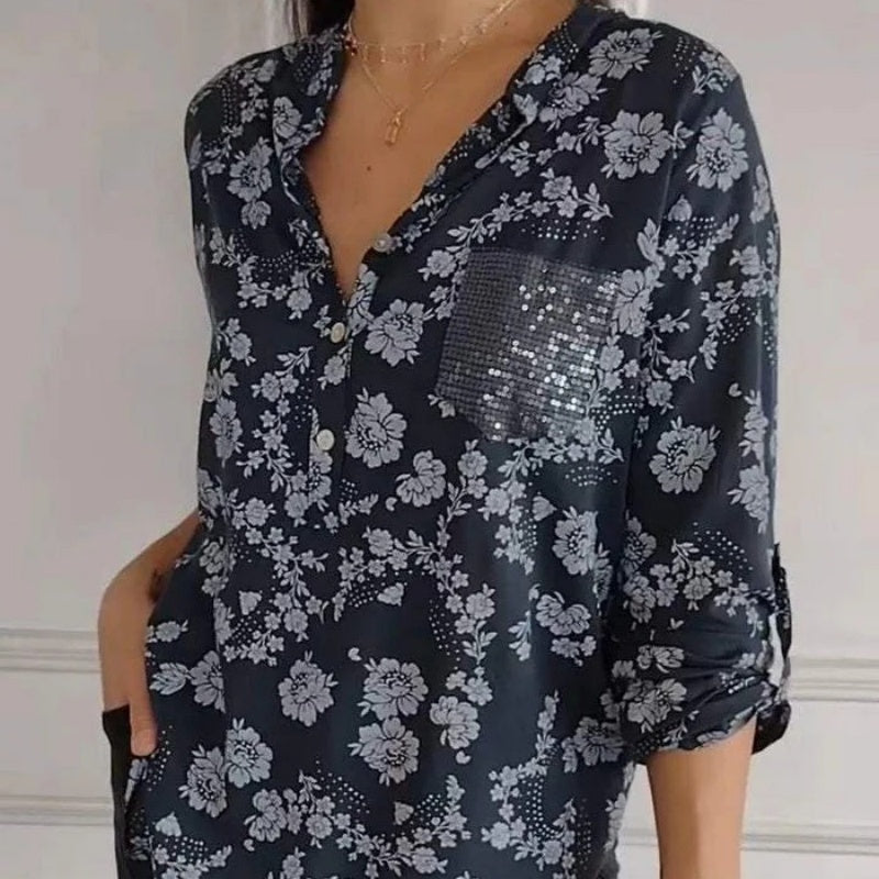 Sophie – Flowy Form Blouse