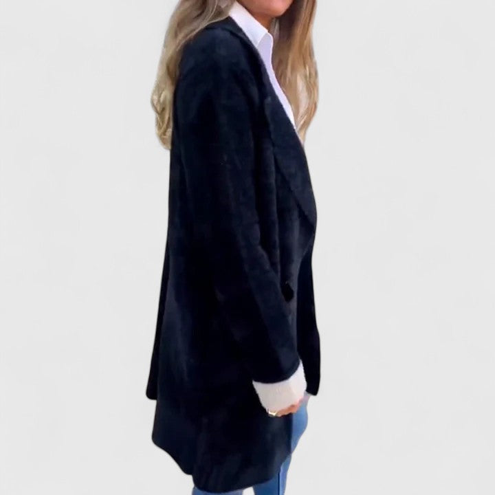 Liraelle™ | Stylish Long Wool Coat