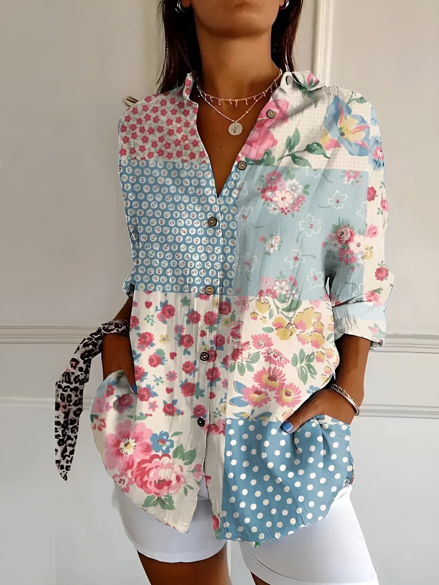 Elena – Cool Design Blouse